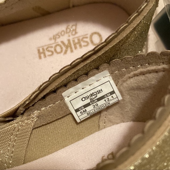 New! OshKosh B'gosh Toddler Belle Slip-on Espadrilles - Picture 6 of 7